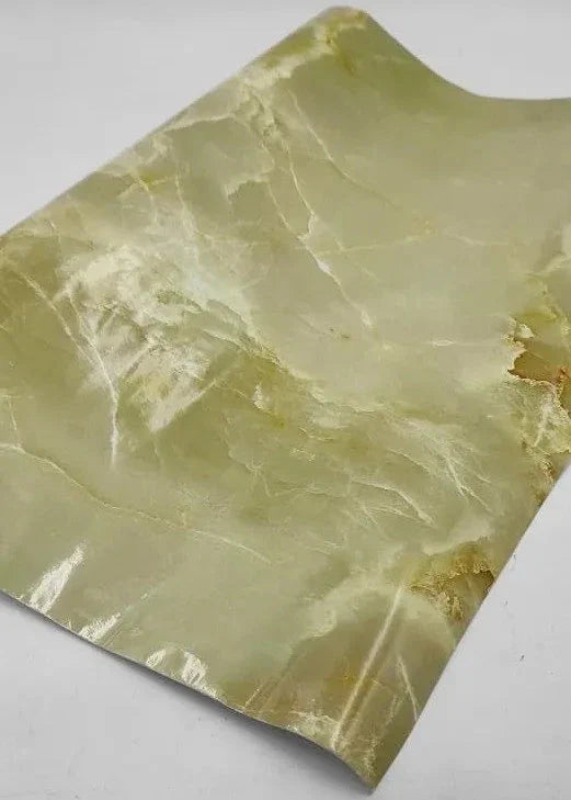 Self Adhesive Marble Design Furniture Stickers PVC Wallpaper Cabinets Gloss Film