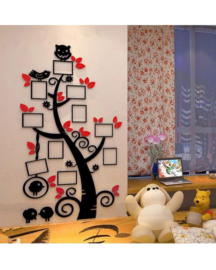 Acrylic Tree Shaped Sticker