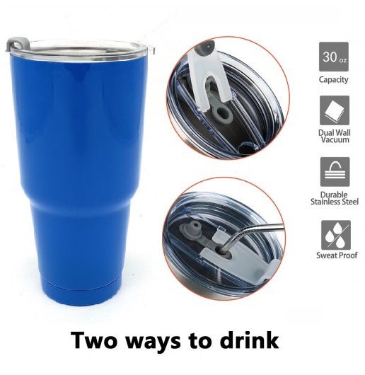 900ml Vacuum Insulated Coffee Travel Mug Tumbler With Lid, Portable Stanley Cup Thermos
