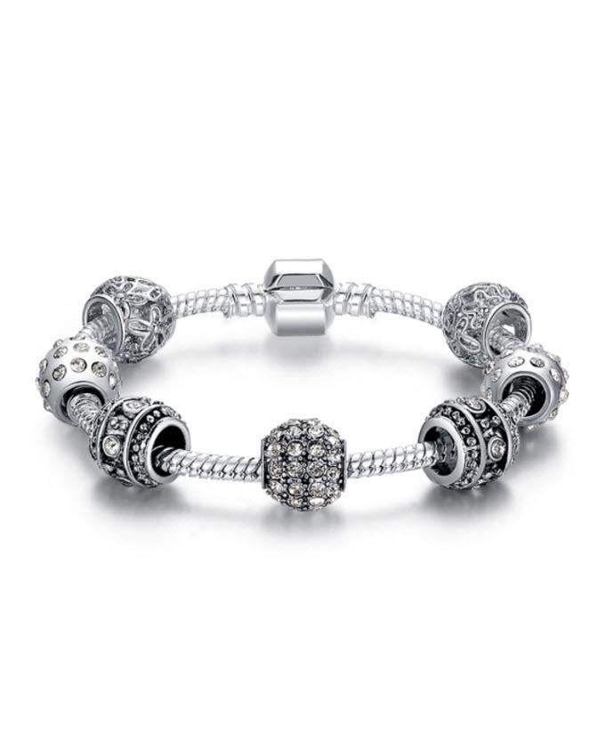 Silver Metal Tibetan Bracelet for Women