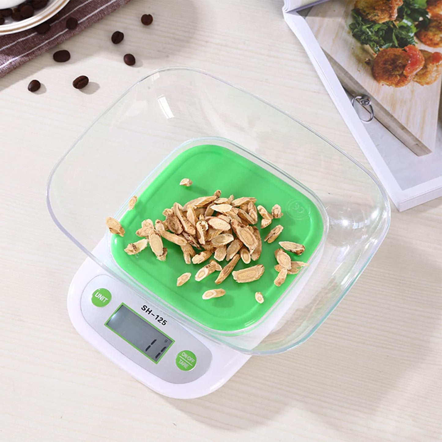 Digital Kitchen Scale with Detachable Bowl – 5kg Precision Weighing Scale