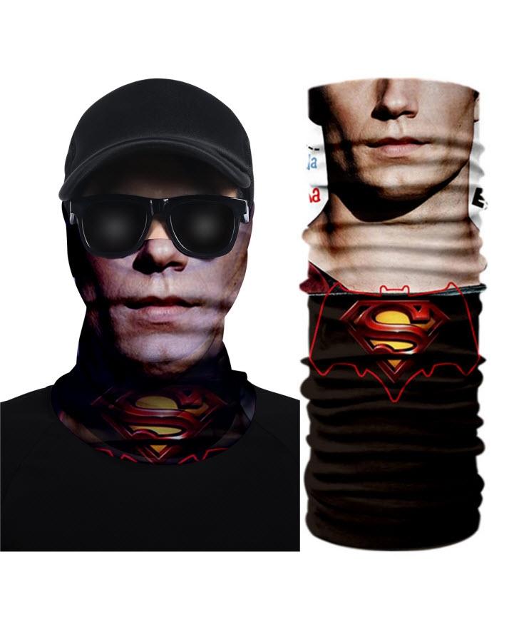 Superman Tube Shaped Face Mask Bandana, Bandana for Girls, Bandana for Men Head