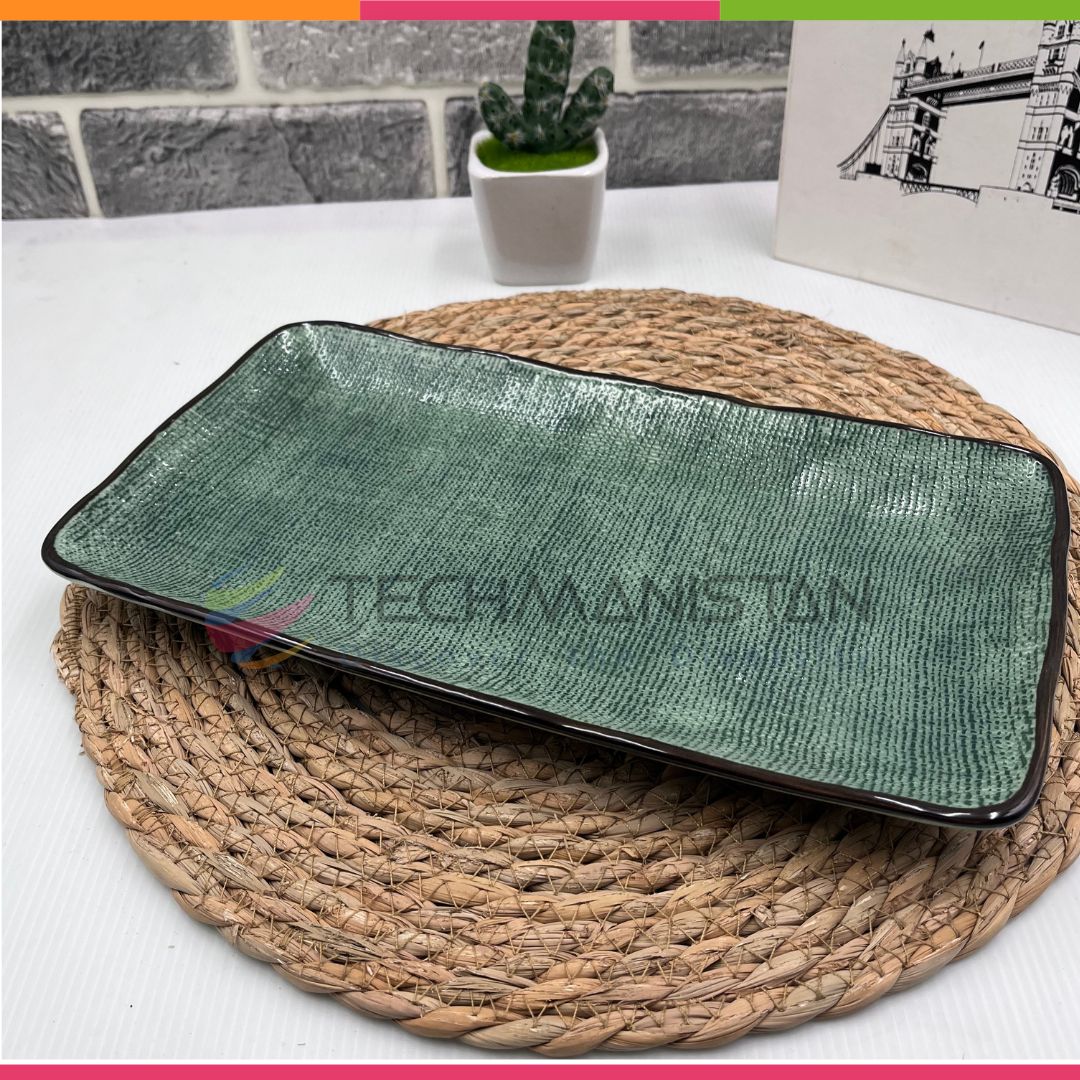 Ceramic Rectangular Sushi Plate