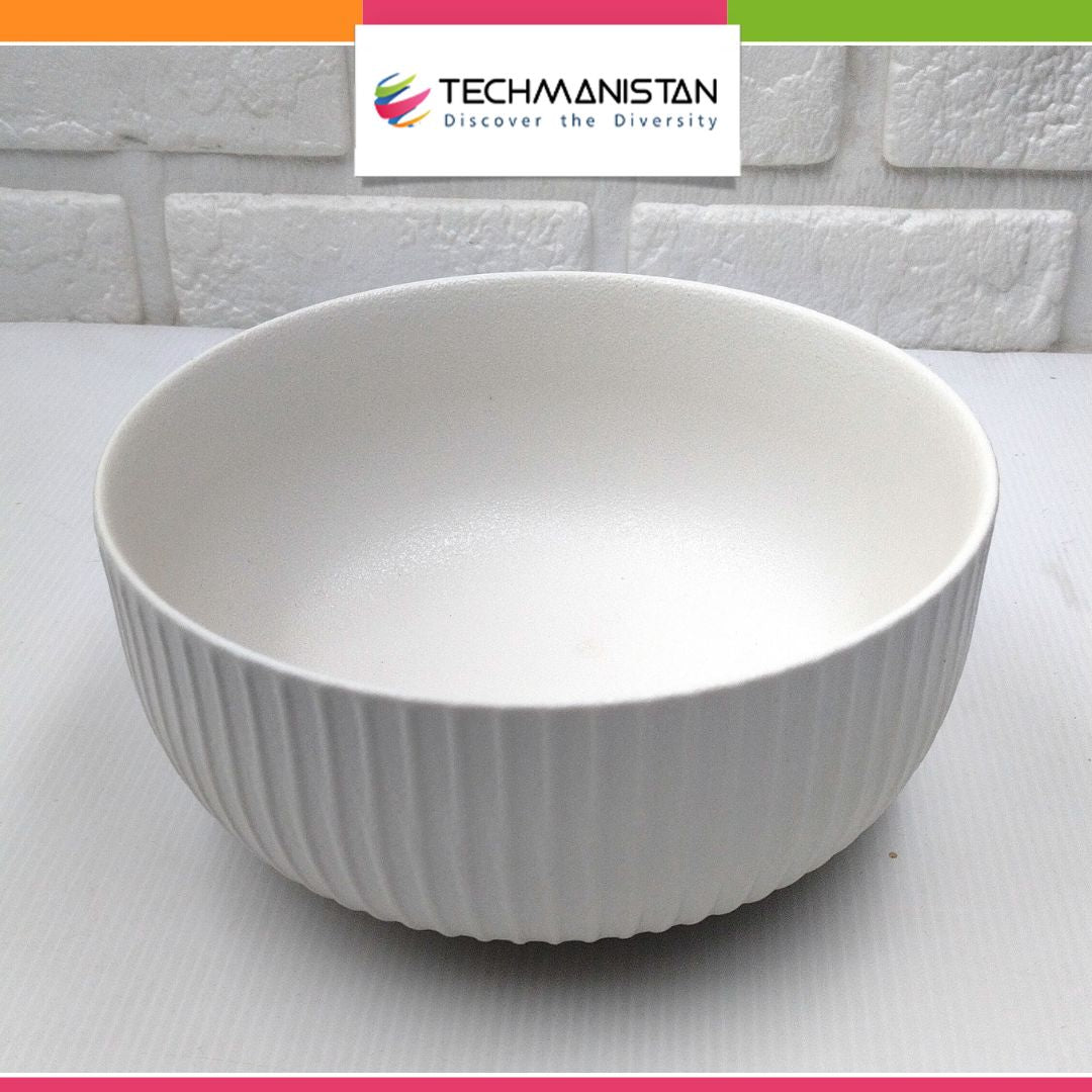 Yogurt & Rice Bowl Ceramic Serving Bowl