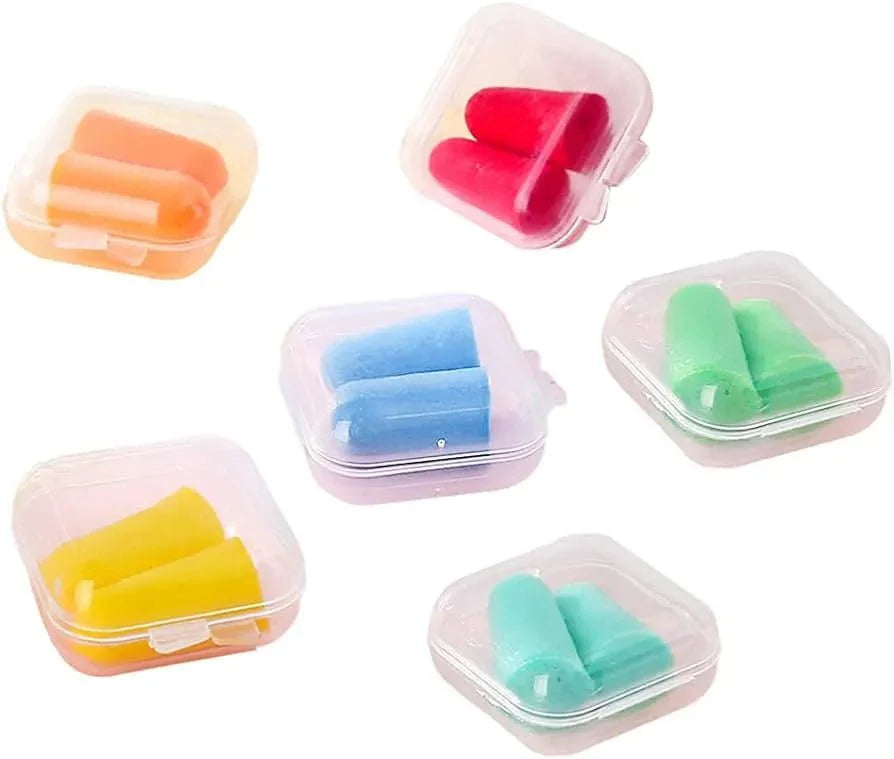 Foam Earplugs With Storage Box