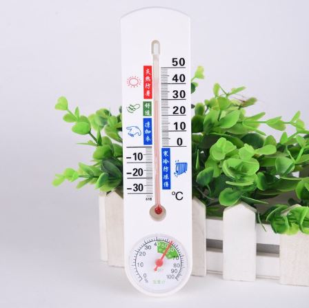 Indoor Outdoor Hanging Temperature Sensor Thermo Scale Hygrometer