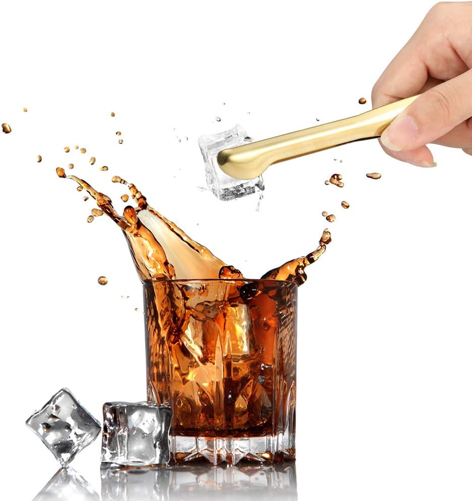 Mini Stainless Steel Sugar Golden Tong