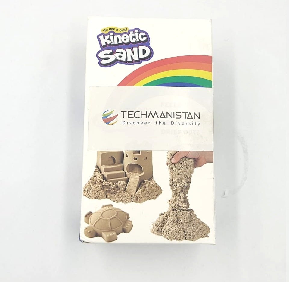 Pack of 6 - Assorted Color Kinetic Sand with FREE Molds