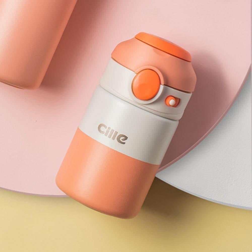 Random Color - 180ml Water Bottle, 180ml Stainless Steel Thermos Cup High Value Water Cup For Women Cute Portable Water Bottle For Boys And Kids