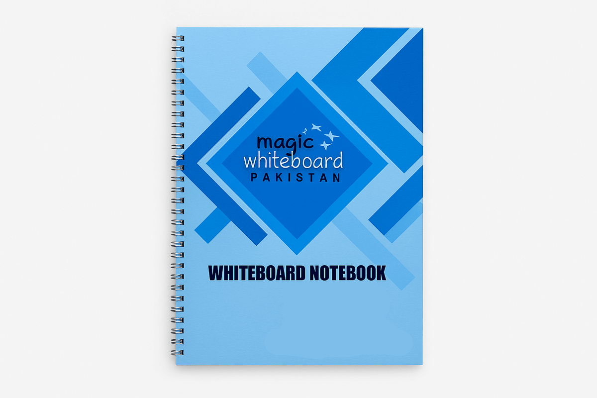 Reusable / Erasable Hardback Magic Whiteboard Notebook