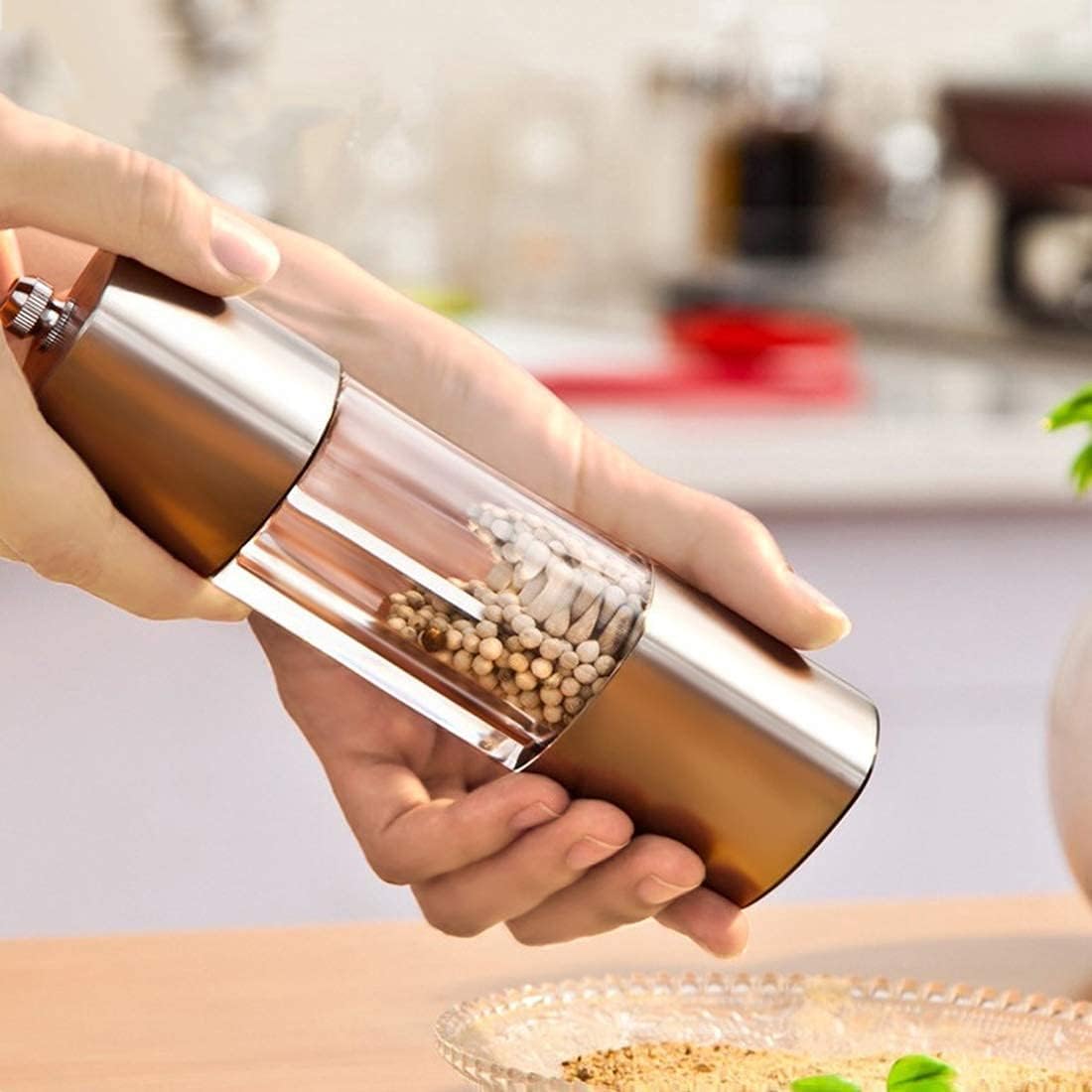 Stainless Steel Salt and Pepper Mill Grinder (1 Piece)