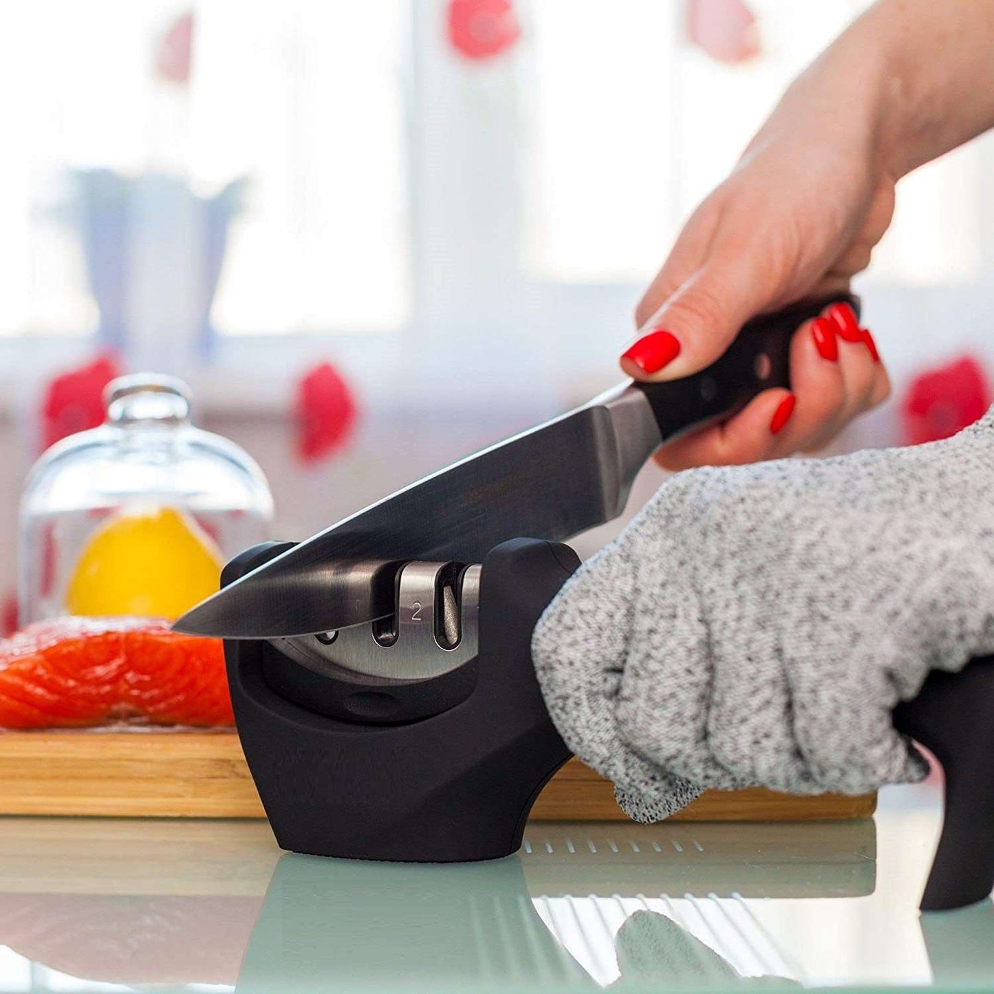 3 Stage Kitchen Knife Sharpener