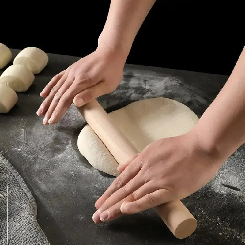 16-Inch Long Wooden Rolling Pin Dough Roller