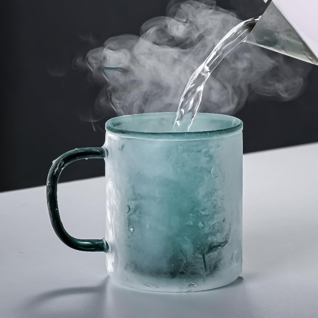 250ml Double Wall Glass Mug
