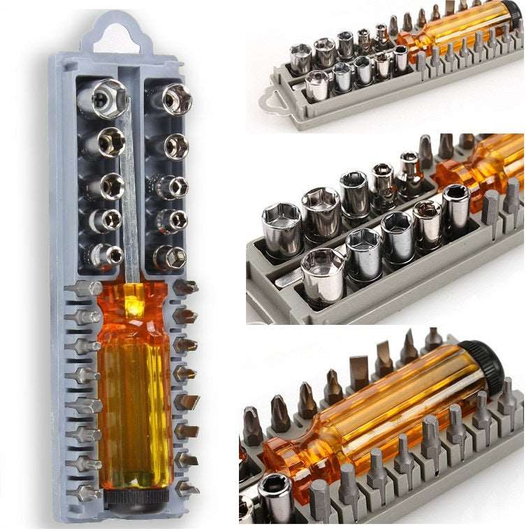 28-Piece Screwdriver Bit Set with Storage Case – Multi-Use Tool Kit