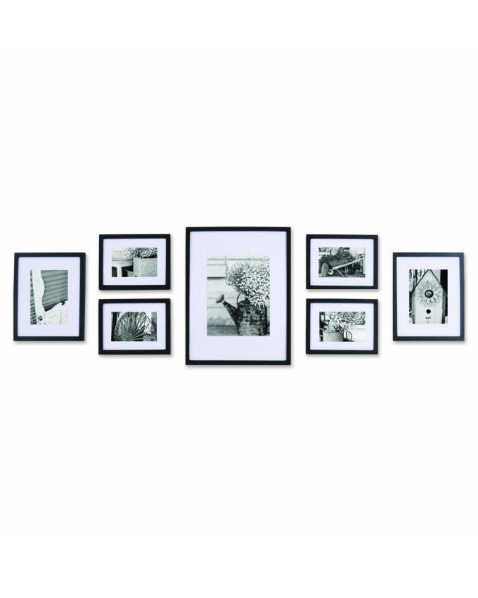 Set of 7 Picture Frames Perfect for Living Room