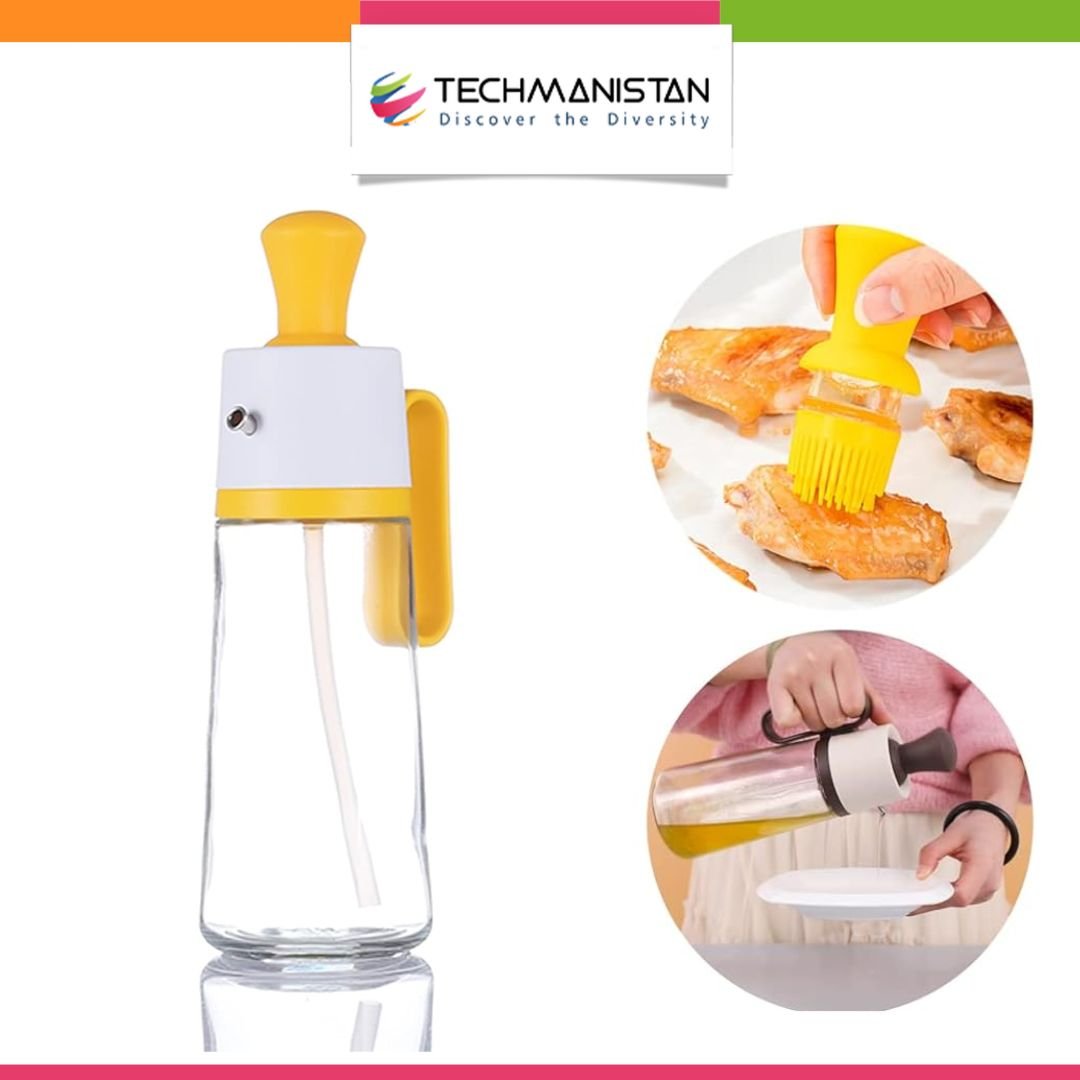 2in1 Oil Dropper & Glass Oil Dispenser