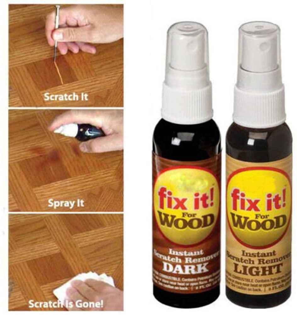 2Pcs Instant Fix it Spray Scratch Remover