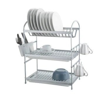 3 Tier Aluminum Dish Drying Rack