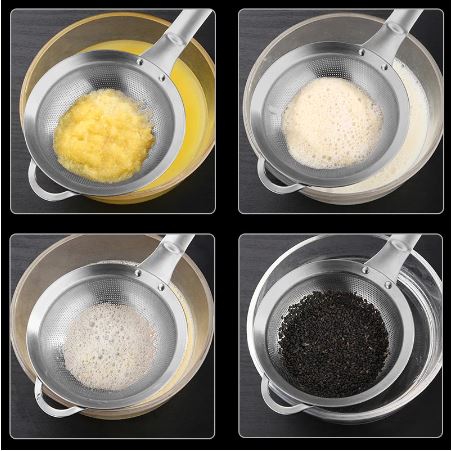 304 Stainless Steel Strainer Ladle Oil Strainer