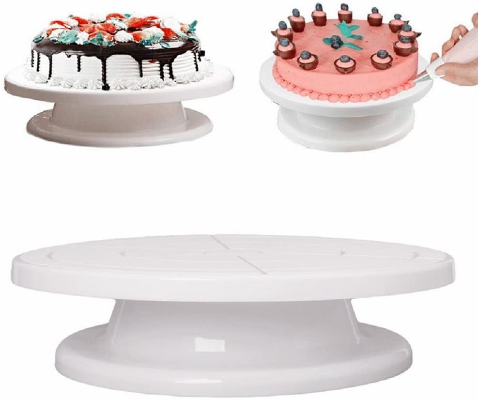 360 Rotating Cakes Decorating Turntable