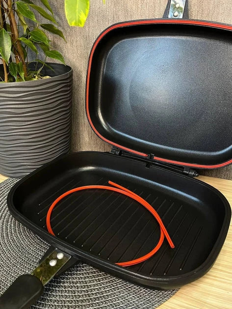 Double Sided Non-Stick Grill Pan – BBQ & Pressure Cooking Pan | 32cm, 36cm, 40cm