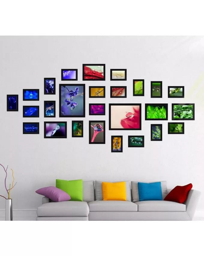 Set of 26 - Photo Frames Collage Wall Hanging Wall Decor Set