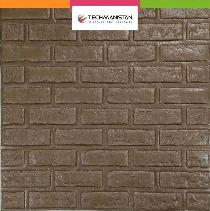 5mm Thickness 3D Brick Wall Sticker