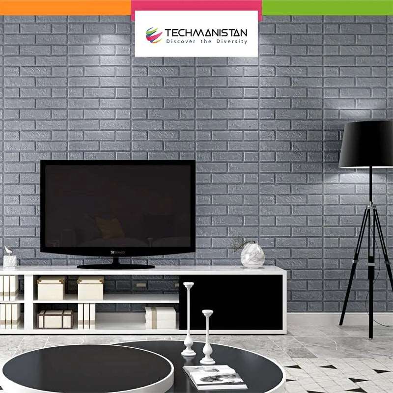 5mm Thickness 3D Brick Wall Sticker