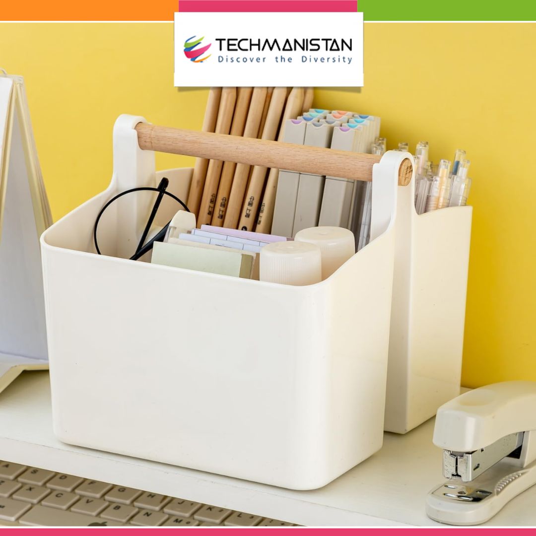 6 Compartments Organizers Caddy with Handle