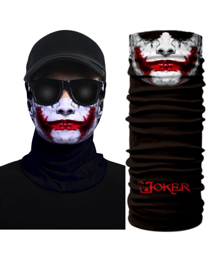 Joker Tube Shaped Face Mask Bandana, Bandana for Girls, Bandana for Men Head