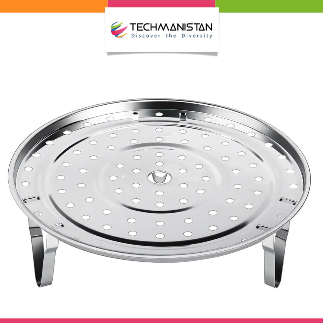 Stainless Steel Steamer Stand with Removable Legs