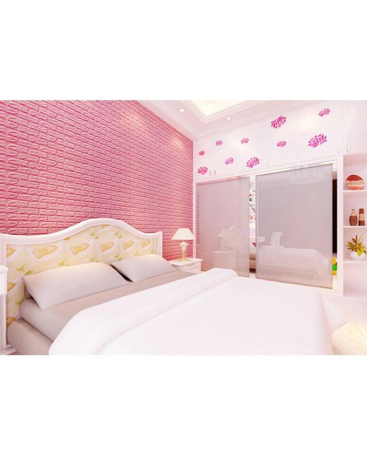 Pack of 4 - 3D Brick Wall Stickers