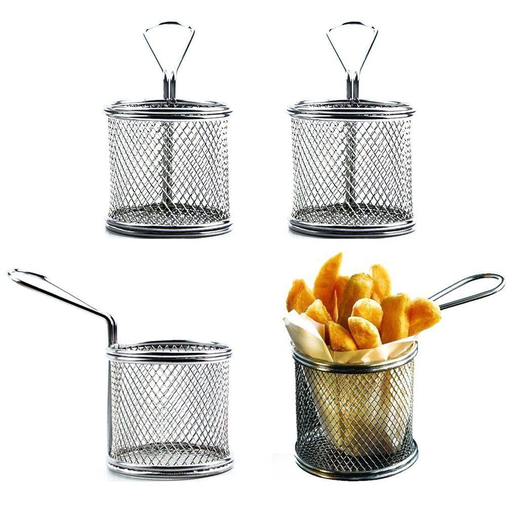 Mini Round Fry Basket