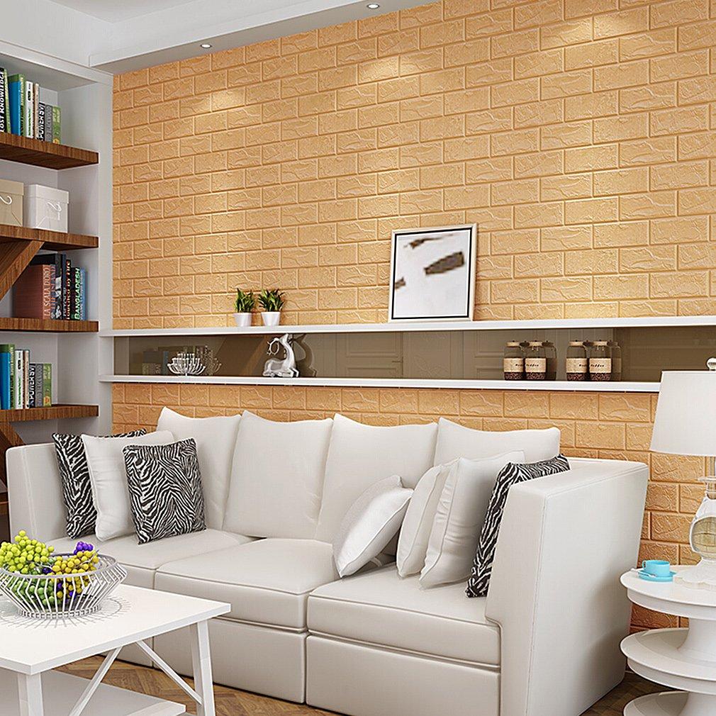 Pack of 4 - 3D Brick Wall Stickers