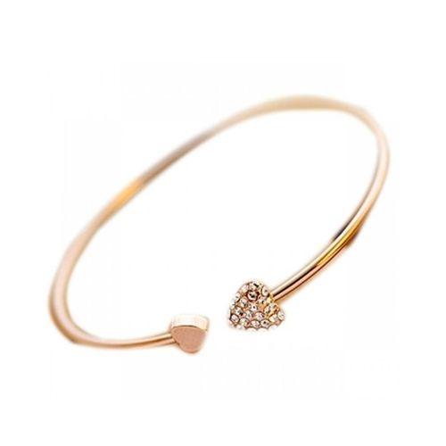 Heart shaped Golden Bracelet