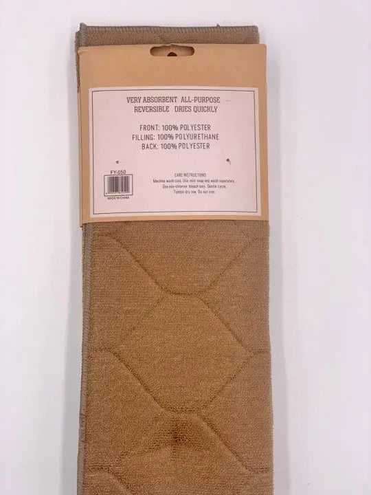 Random Color & Design Foldable Microfiber Dish Drying Mat 38 x 50 cm, Space-Saving Lightweight Design Dish Drainer Mat