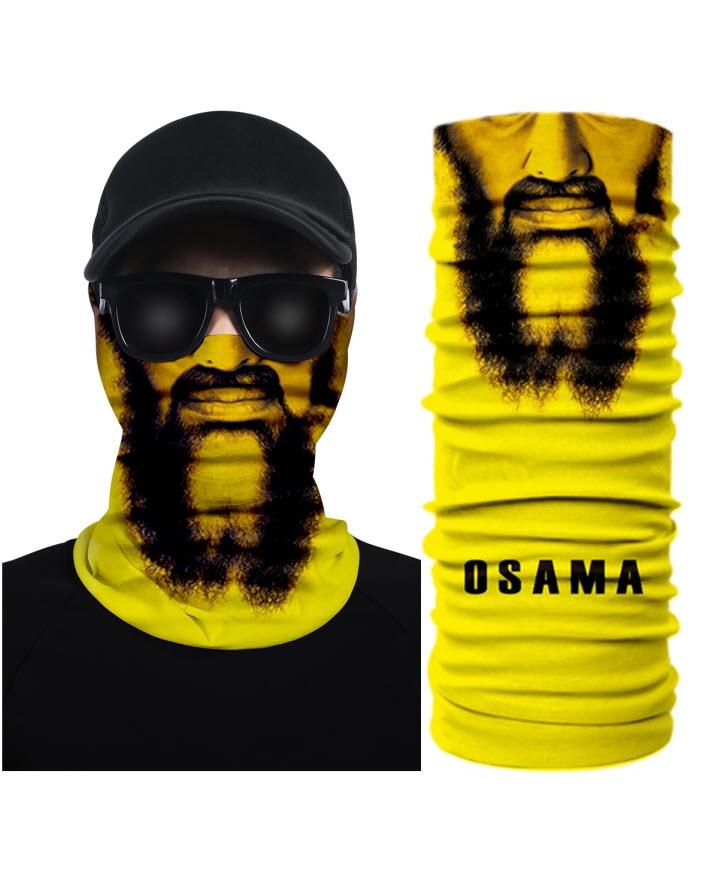 Osama Design Tube Shaped Face Mask Bandana, Bandana for Girls, Bandana for Men Head