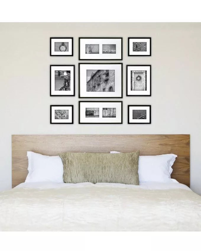 Set of 9 Picture Frames - Perfect for Bedroom