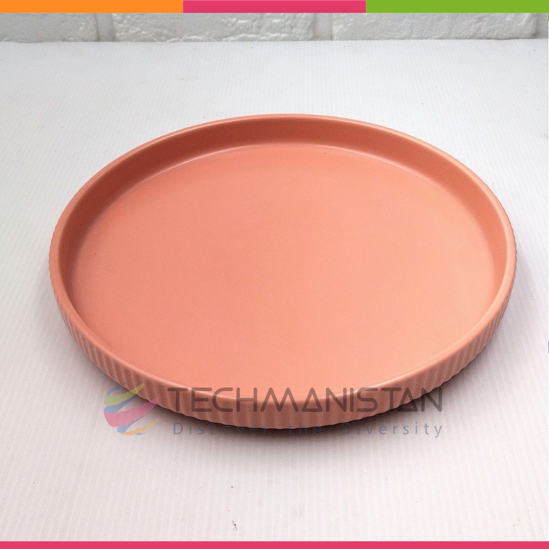 Ceramic Round Serving Plate