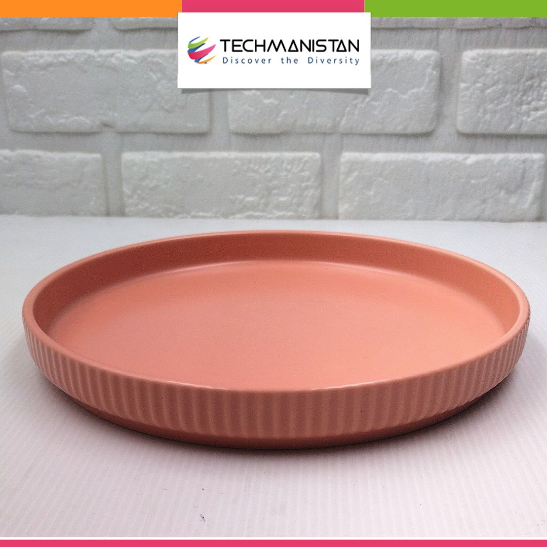 Ceramic Round Serving Plate