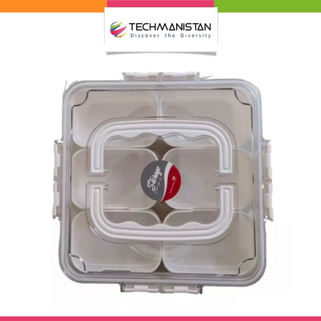 Detachable Dividers Portable Snack box