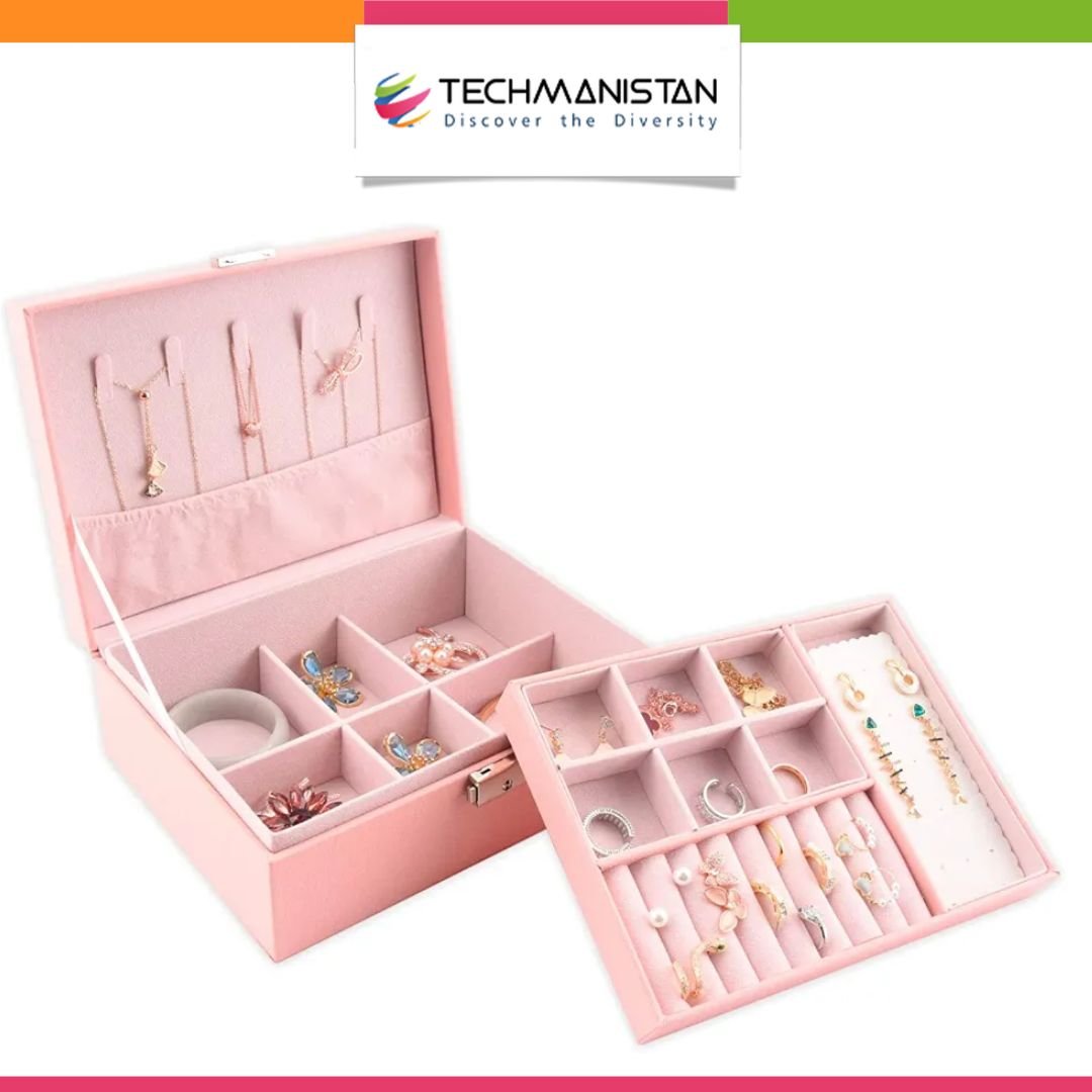 Double-Layer Jewelry Storage Box