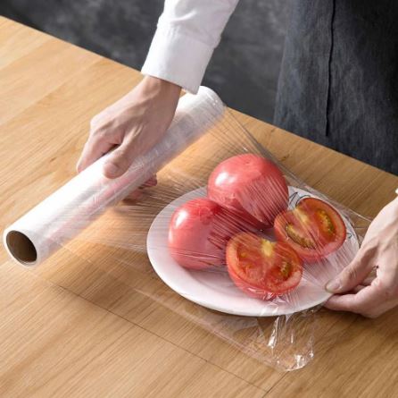 100m x 30cm Kitchen Transparent PE Cling Film