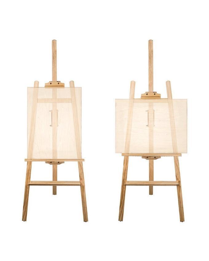 Studio Easel - Natural Wood