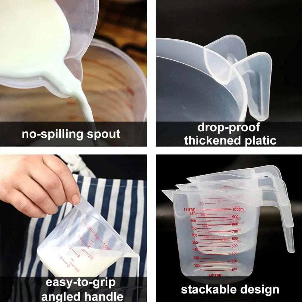 Measuring Cup With Angled Grip and Spout