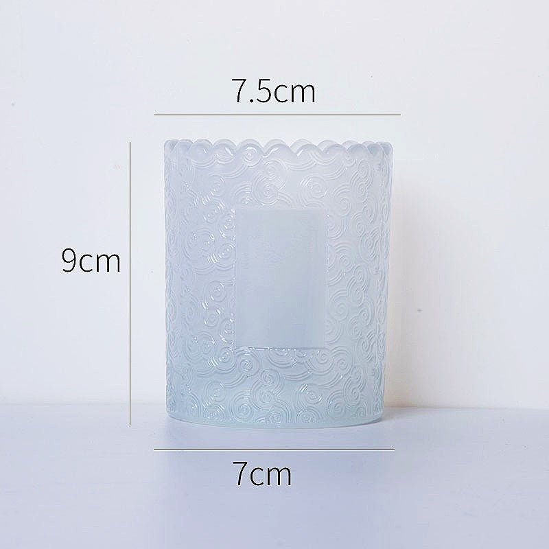 Empty Glass Candle Jar