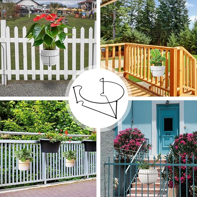 Floating Garden - Balcony Railing Planter Shelf Hanger