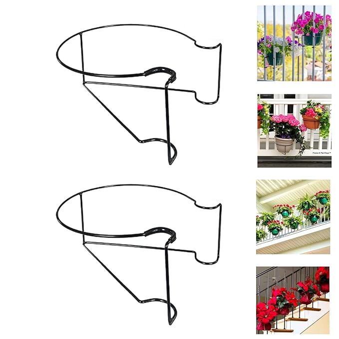Floating Garden - Balcony Railing Planter Shelf Hanger