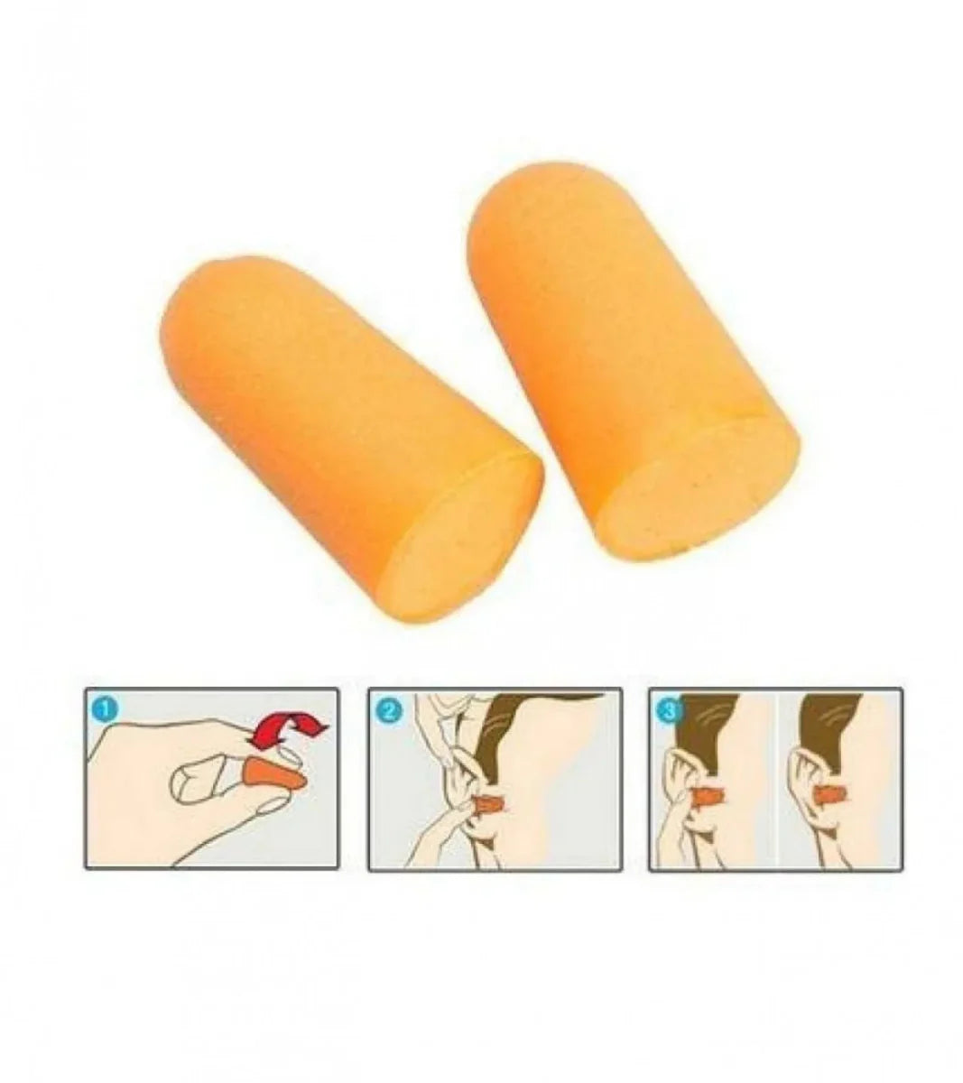 Foam Earplugs With Storage Box